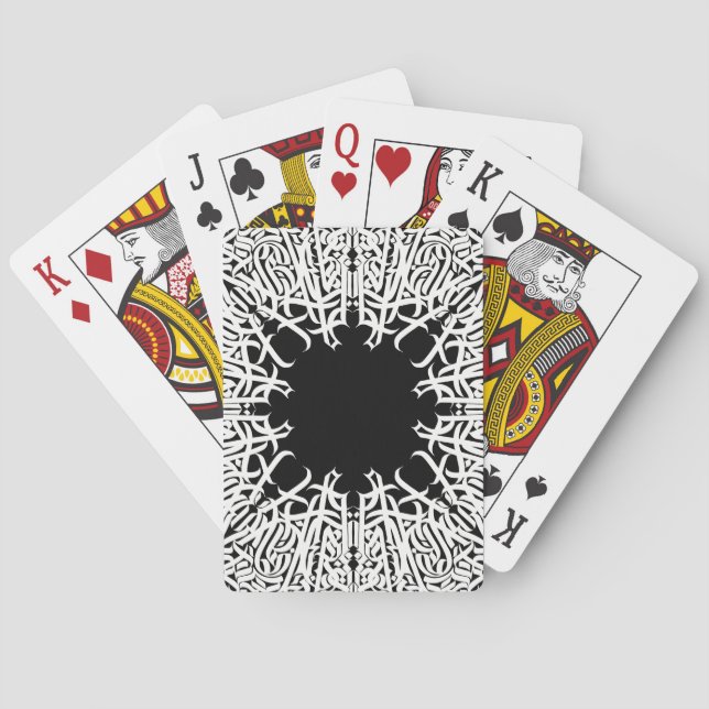 Jeu De Cartes Bague De Cartes À Épines (dos)