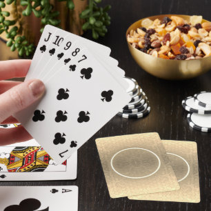 Jeu De Cartes Bague légère Damask Honeypeigne