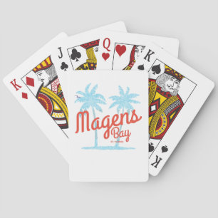 Jeu De Cartes Baie de Magens St. Thomas USVI Type Corail Vintage