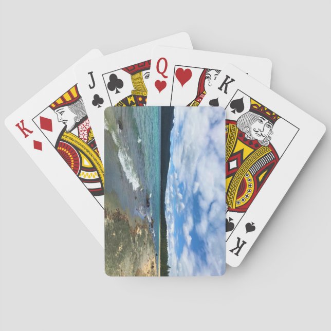 Jeu De Cartes Baie de Simax à Crescent Lake, Oregon (dos)
