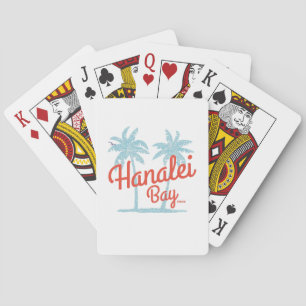 Jeu De Cartes Baie d'Hanalei Île de Kauai, Hawaï