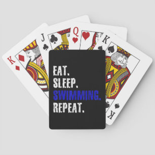 Jeu De Cartes Baignade Et Baigneurs Design Cadeau Été