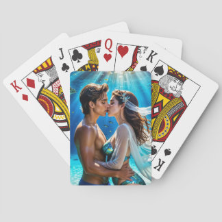 Jeu De Cartes Baiser des amants sous-marins