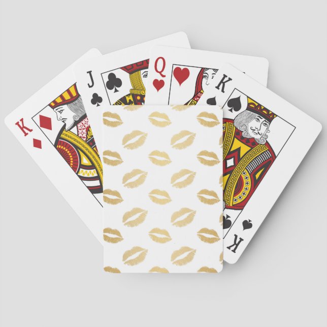 Jeu De Cartes Baisers Brillants (dos)