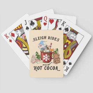 Jeu De Cartes Balades en traîneau et cacao chaud - Gnome scandin