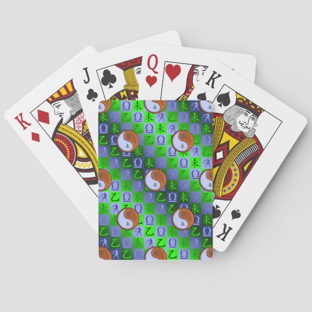 Jeu De Cartes Balance & Chèvre en Bois (dos)