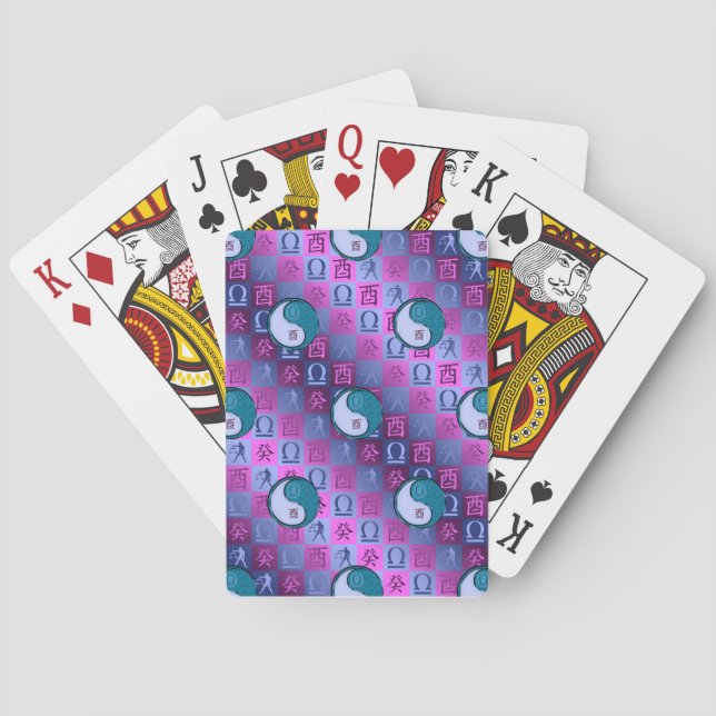 Jeu De Cartes Balance & Coq d'Eau (dos)