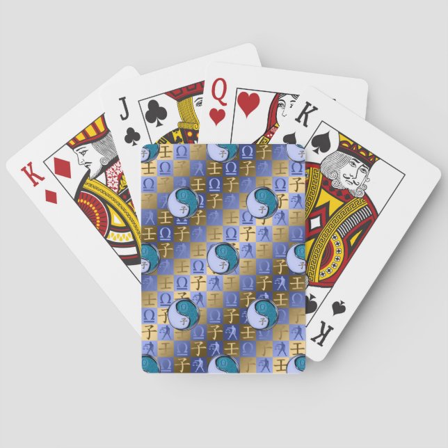 Jeu De Cartes Balance & Rat d'eau (dos)