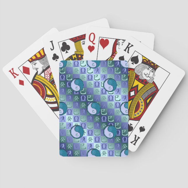 Jeu De Cartes Balance & Serpent d'eau (dos)