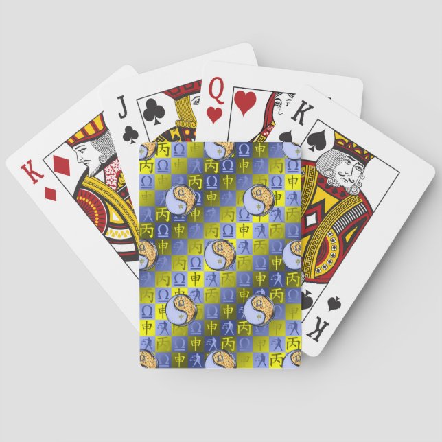 Jeu De Cartes Balance & Singe de Feu (dos)