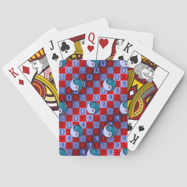 Jeu De Cartes Balance & Tigre d'eau (dos)