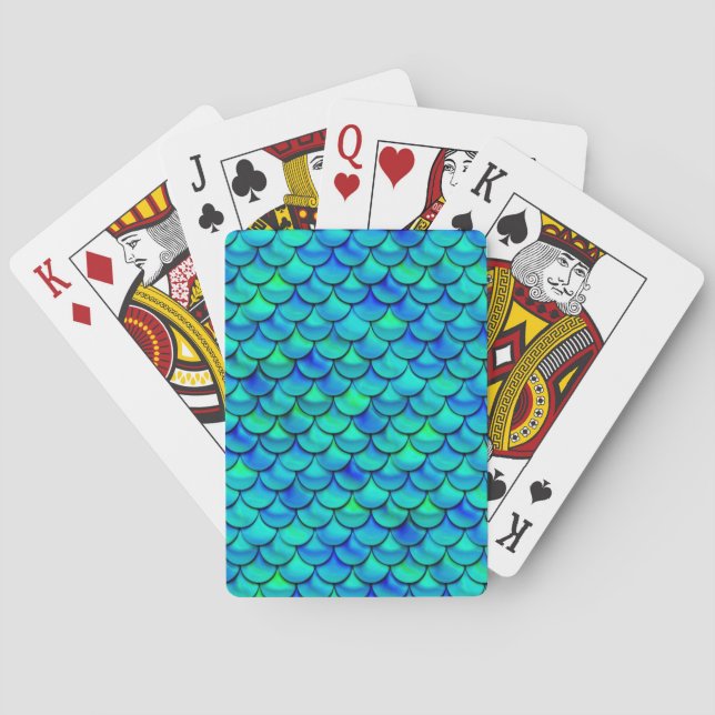 Jeu De Cartes Balances bleues à perte d'eau (dos)