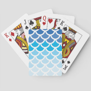 Jeu De Cartes Balances de sirènes bleues Ombre