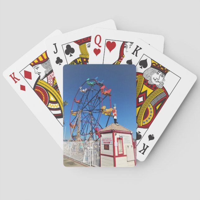 Jeu De Cartes Balboa Fun Zone, Newport Beach, Californie (dos)