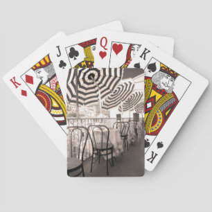 Jeu De Cartes Balcon restaurant pittoresque, Italie