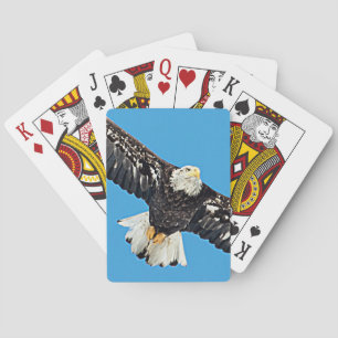 Jeu De Cartes Bald Eagle en vol