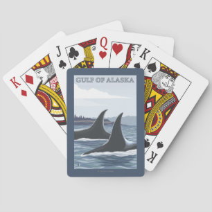 Jeu De Cartes Baleines #1 - le golfe d'Alaska d'orque