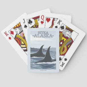 Jeu De Cartes Baleines #1 - Sitka, Alaska d'orque