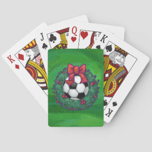 Jeu De Cartes Balle de football Noël