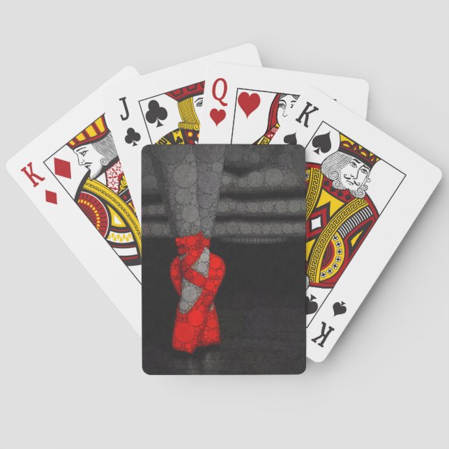 Jeu De Cartes Ballerina Chaussures Belle Ballet (dos)