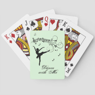 Jeu De Cartes Ballerina Danse avec Musique Green Places