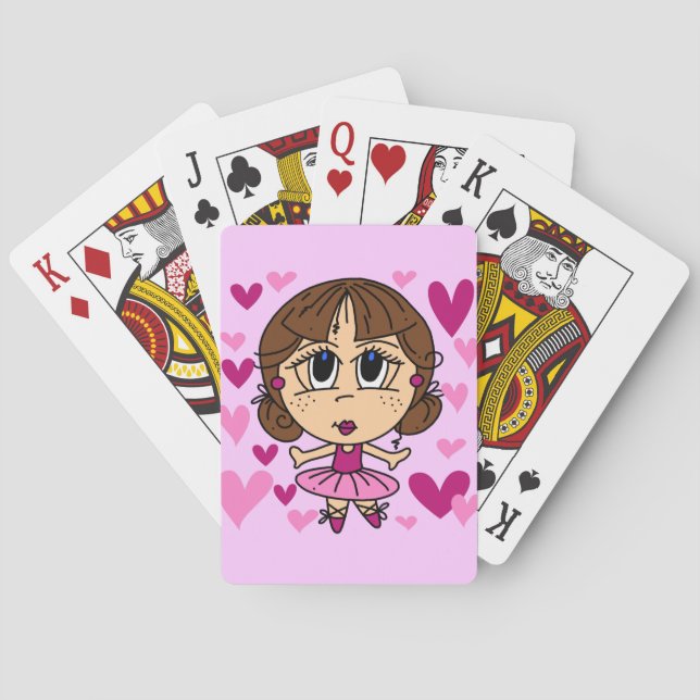 Jeu De Cartes Ballerina Girl (dos)