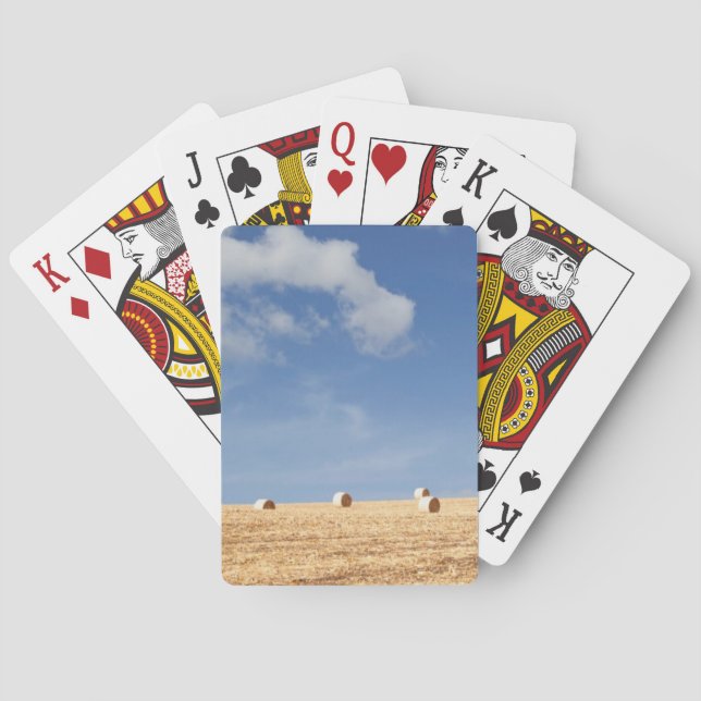 Jeu De Cartes Balles de foin sur le champ (dos)