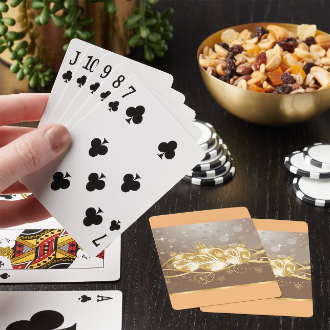 Jeu De Cartes Balles De Noël Et Cartes De Jeu (Créateur téléchargé)