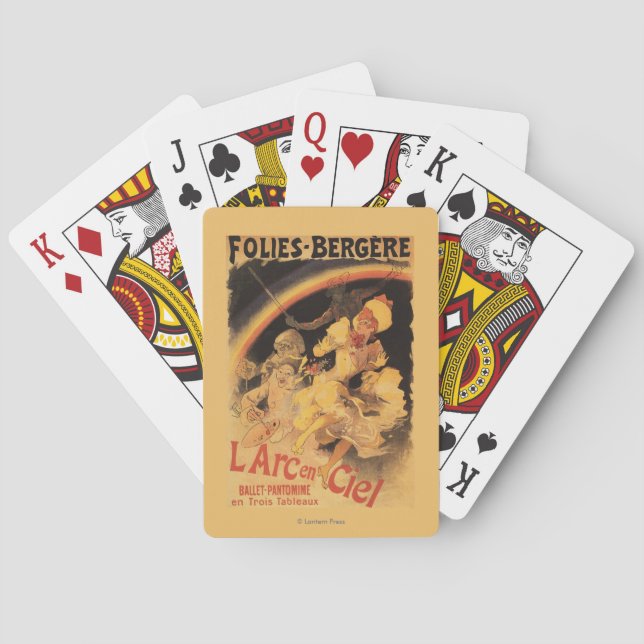 Jeu De Cartes ballet L'Arc-en-Ciel chez Folies-Bergere (dos)