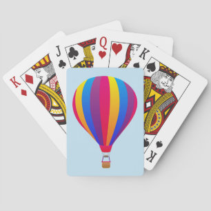 Jeu De Cartes Ballon à air chaud illustré