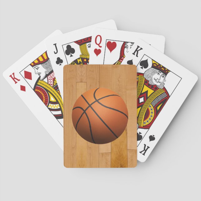 Jeu De Cartes Ballon de basket (dos)