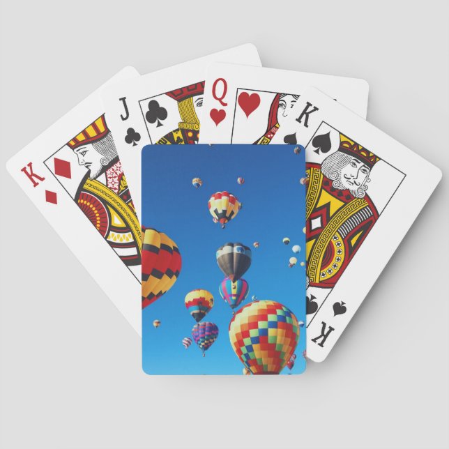 Jeu De Cartes Ballons à air chaud Ciel bleu (dos)