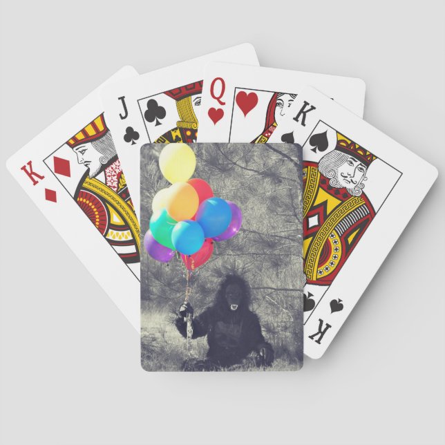 Jeu De Cartes ballons d'anniversaire (dos)