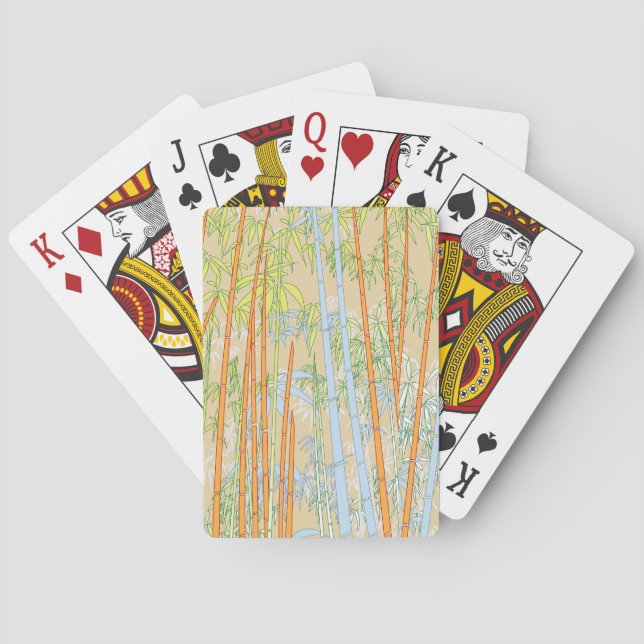 Jeu De Cartes Bamboo 2 (dos)