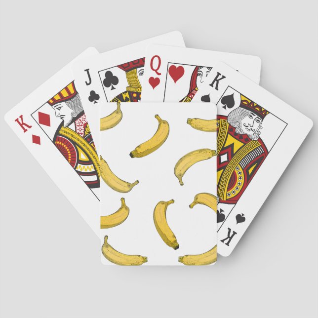 Jeu De Cartes Banana pattern sketch version (dos)