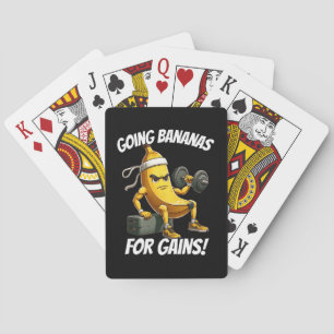 Jeu De Cartes banane faisant de l'exercice