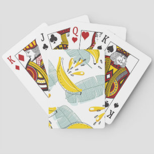 Jeu De Cartes Bananes juteuses Motif Vintage