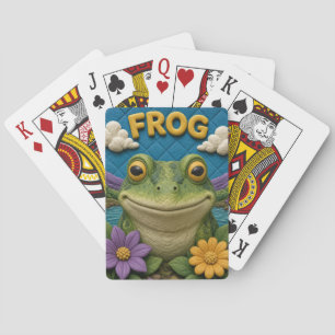 Jeu De Cartes Banc de zone humide de grenouille Moderne KlayKoo