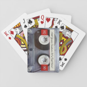 Jeu De Cartes Bande de cassette Retro Playing Carte Deck