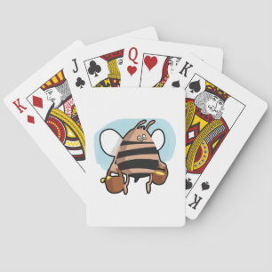 Jeu De Cartes Bande dessinée d'abeille