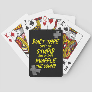 Jeu De Cartes Bande Duct ne peut pas réparer Stupide