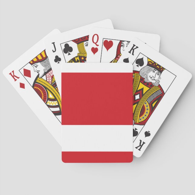 Jeu De Cartes Bande rouge (dos)