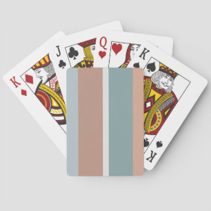 Jeu De Cartes Bandes de couleurs coupées