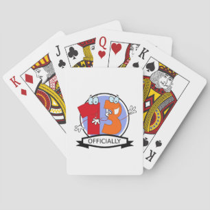 Jeu De Cartes Bannière d'anniversaire officielle 13 ans