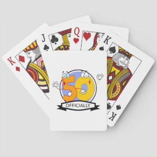 Jeu De Cartes Bannière officielle 50 Anniversaire