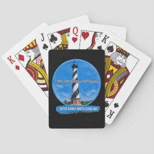 Jeu De Cartes Banques extérieures du phare de Cape Hatteras N.C.