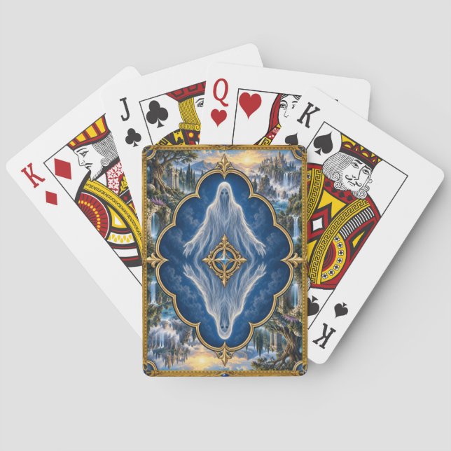 Jeu De Cartes Banshee, Monstre de Fantasy Gothique (dos)