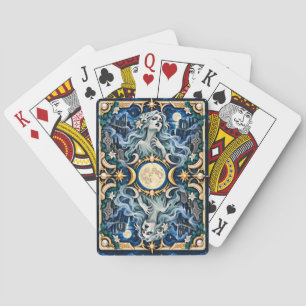 Jeu De Cartes Banshee, Monstre en Papier Découpé