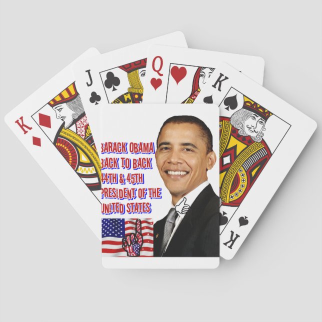 Jeu De Cartes Barack Obama, Retour À Retour_ (dos)