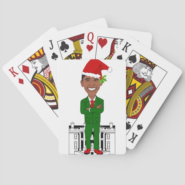 Jeu De Cartes barack obama santa claus (dos)